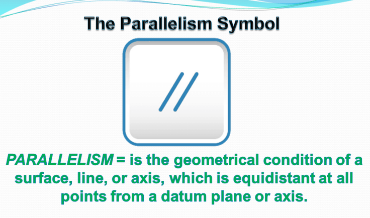 Geometry Signs Like Parallel MECHANICAL DESIGN ENGINEERING – Geometrical Dimensioning and ...